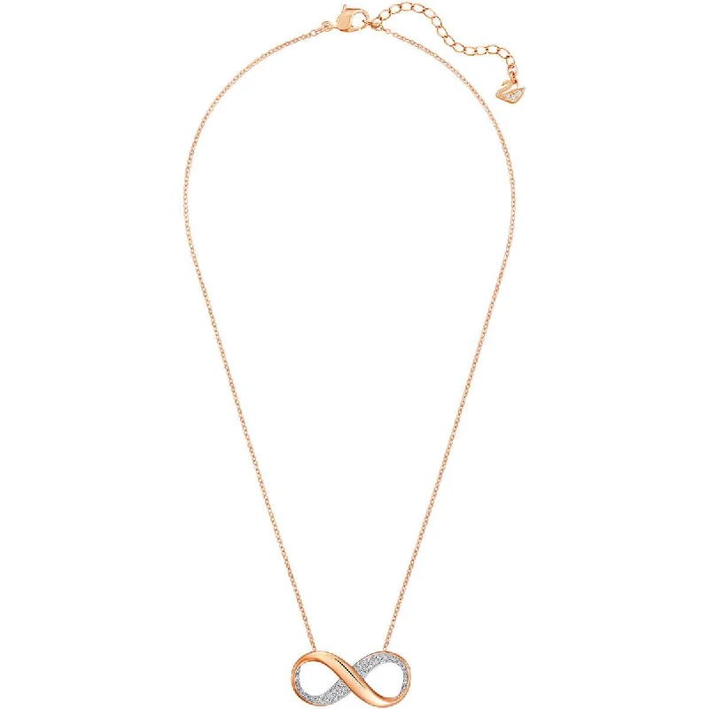 Women's necklaces ethereal-gem-Swarovski Women's Exist Pendant Necklace - Rose Gold Plated | 5188401