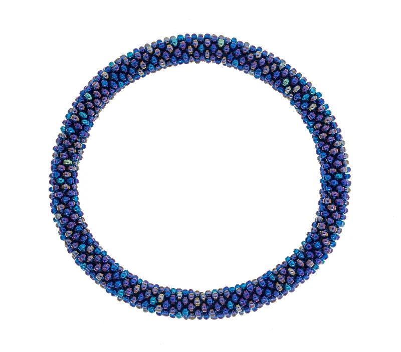 Unisex bracelets solid-cuff-8 inch Roll-On® Bracelet <br> AZURITE