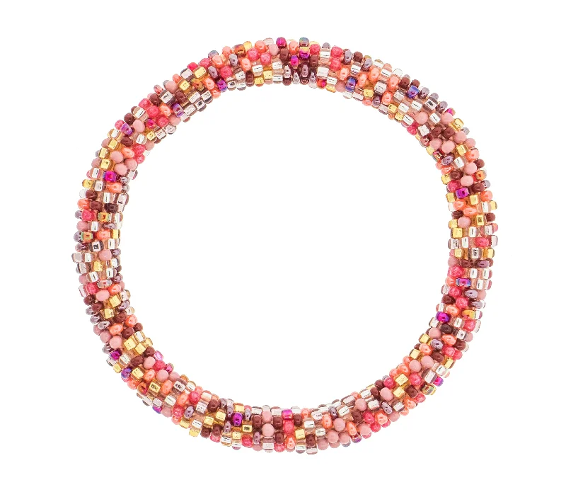 Unisex bracelets tough-keepsake-8 inch Roll-On® Bracelet <br> Grapefruit Speckled