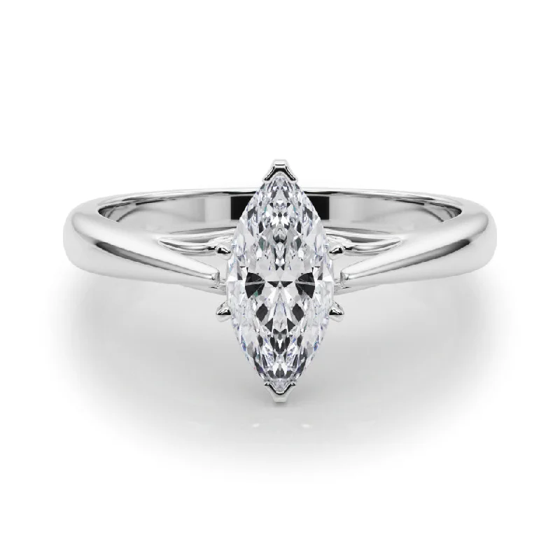 Women's engagement rings blush-diamond-Katerina Marquise Diamond Solitaire Engagement Ring