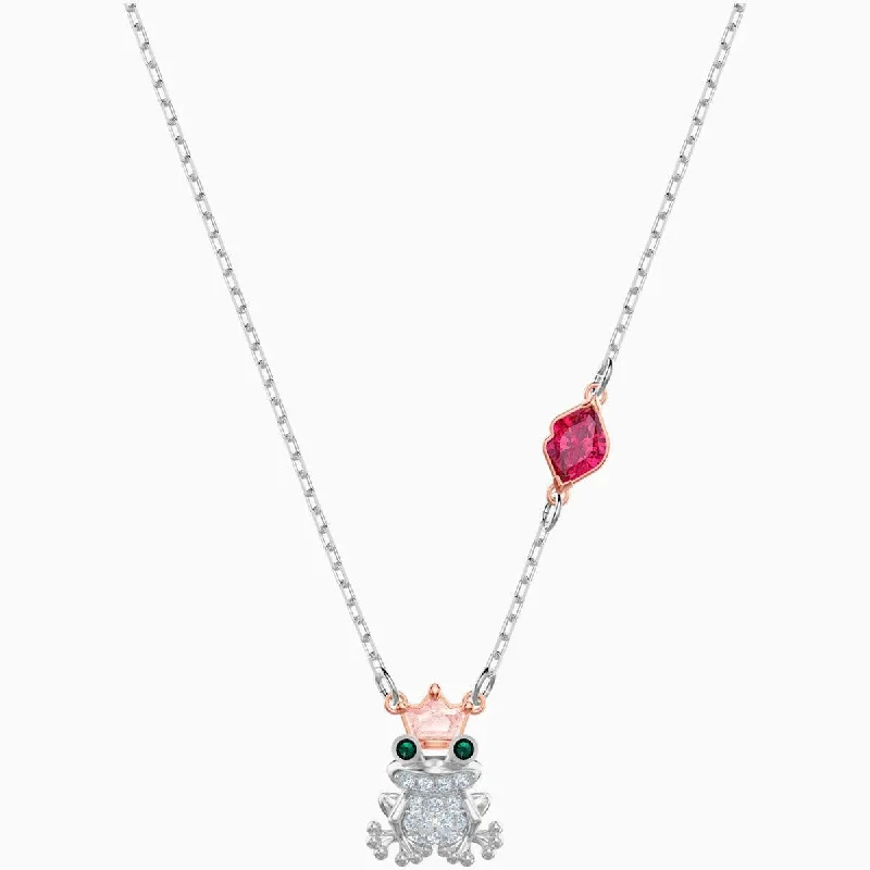 Women's necklaces ornate-chic-Swarovski Women's Necklace - Out of this World Kiss Frog Pendant | 5456136