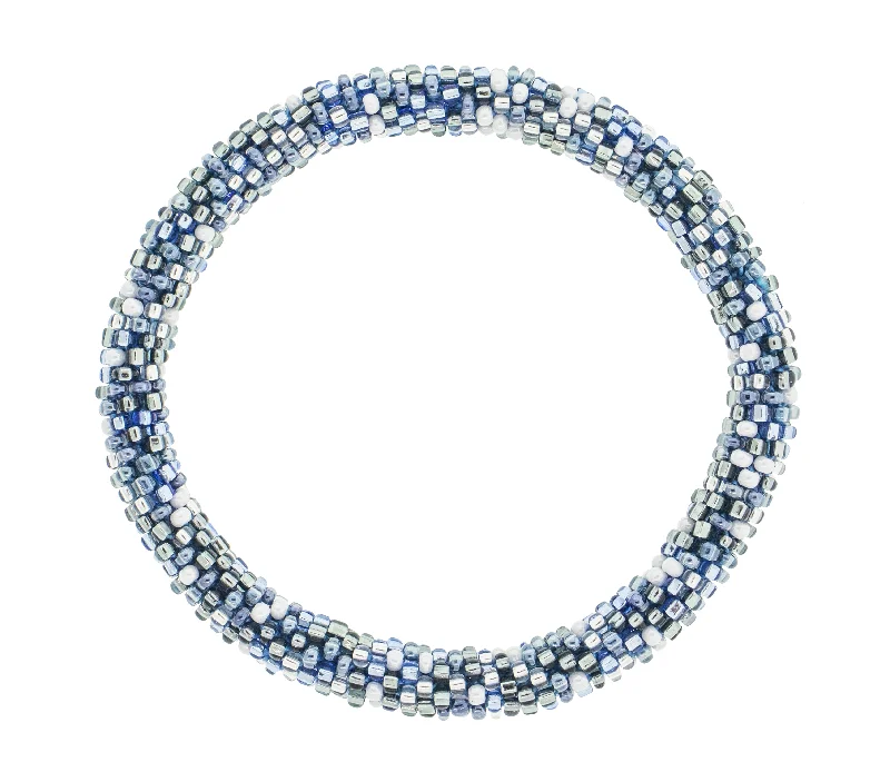 Unisex bracelets subtle-bead-Roll-On® Bracelet <br> Denim Speckled