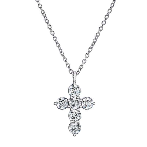 Women's necklaces ethereal-gem-CROSS NECKLACE