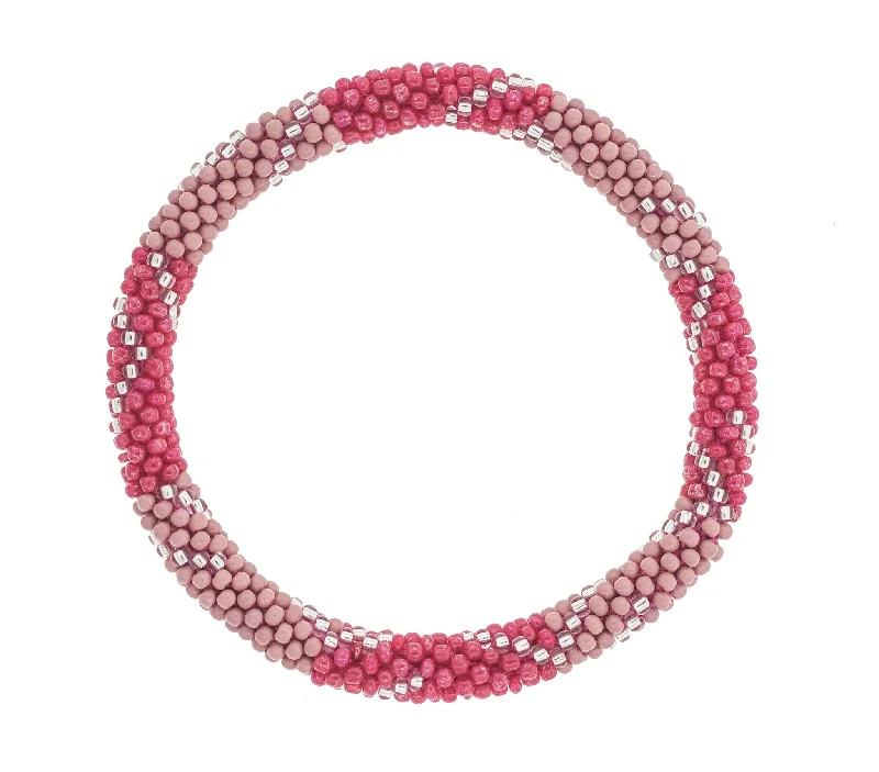 Unisex bracelets casual-strength-8 inch Roll-On® Bracelet <br> Pink Paloma