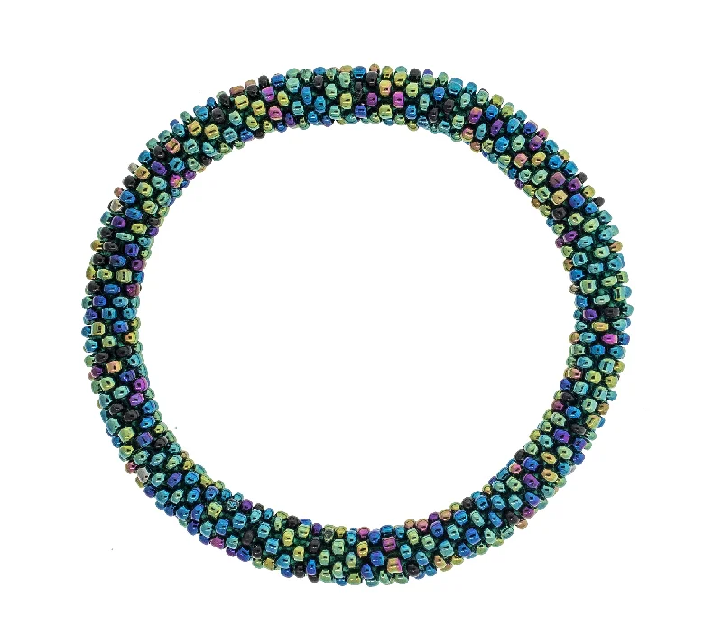 Unisex bracelets lasting-weave-Roll-On® Bracelet <br> Emerald City