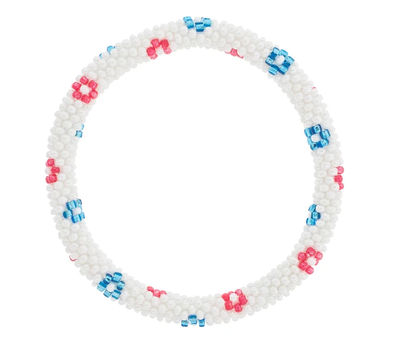 Unisex bracelets crafted-bead-8 inch Roll-On® Bracelet <br> Firecracker