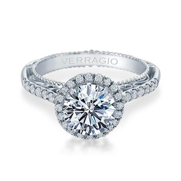 Women's engagement rings blush-shank-Diamond Engagement Ring Verragio Venetian Collection 5061R 1.00ctw