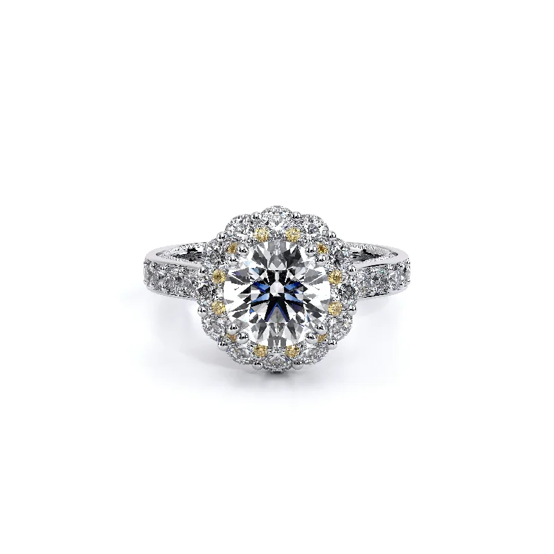 Women's engagement rings radiant-pave-Verragio Insignia Collection Diamond Engagement Ring 2.5 ctw