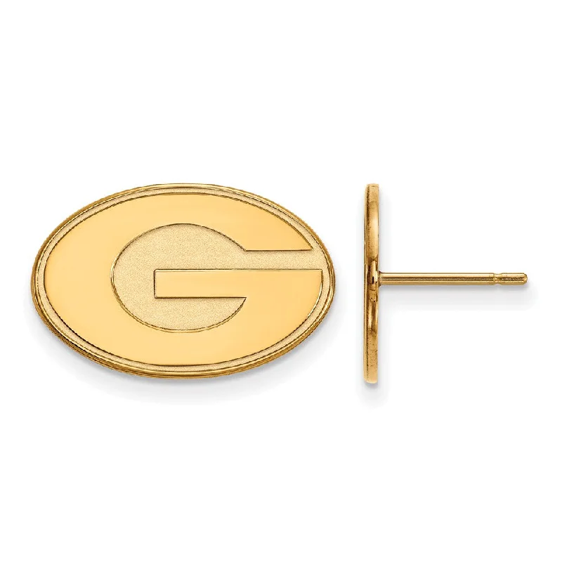 Women's earrings sleek-gold-14k Yellow Gold University of Georgia Small Initial G Post Earrings