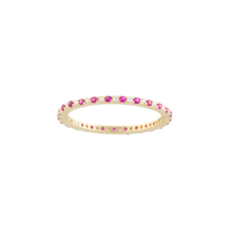 Women's rings snug-fit-Rosa Band