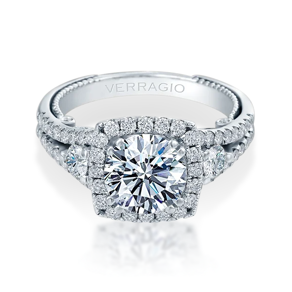 Women's engagement rings antique-halo-Diamond Engagement Ring Verragio Insignia Collection 7068CUL 2.00 ctw