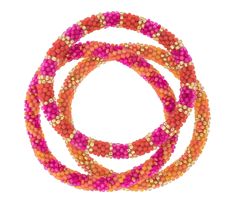 Unisex bracelets angled-wrap-8 inch Roll-On® Bracelets <br> Carousel