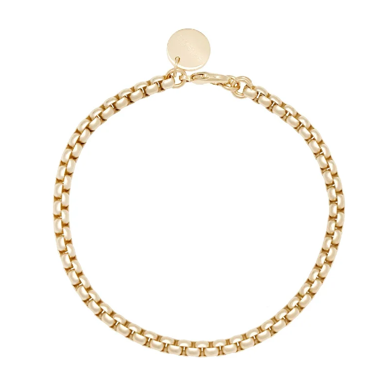 Unisex bracelets tough-wrap-Luciana Box Chain Bracelet