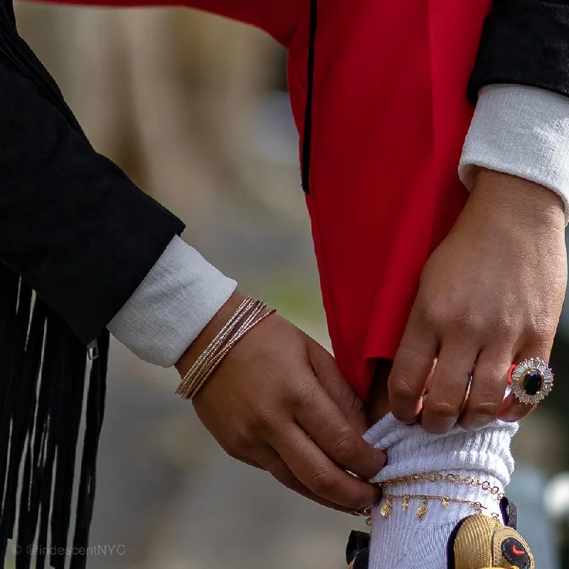 Women's rings hand-brushed-Emery Cocktail Ring