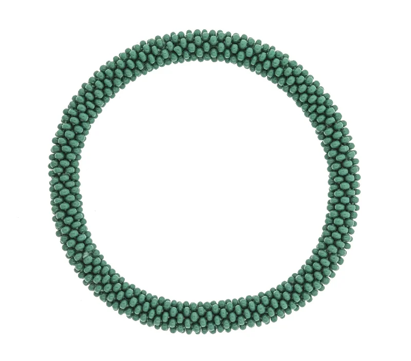 Unisex bracelets simple-token-Roll-On® Bracelet <br> Solid Green