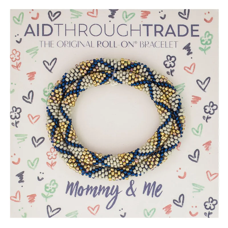 Unisex bracelets matte-bronze-Mommy & Me Roll-On® Bracelets <br> Annapolis