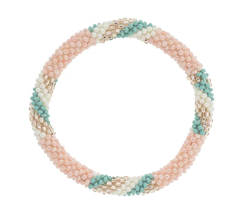 Unisex bracelets industrial-chic-8 inch Roll-On® Bracelet <br> Pink Sand