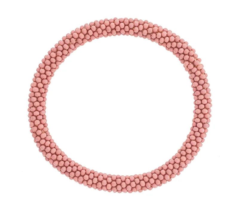 Unisex bracelets casual-bead-8 inch Roll-On® Bracelet <br> Dusty Rose