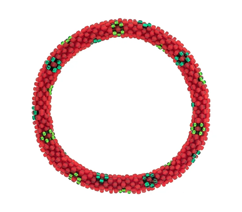 Unisex bracelets matte-stone-8 inch Roll-On® Bracelet <br> Winterberry