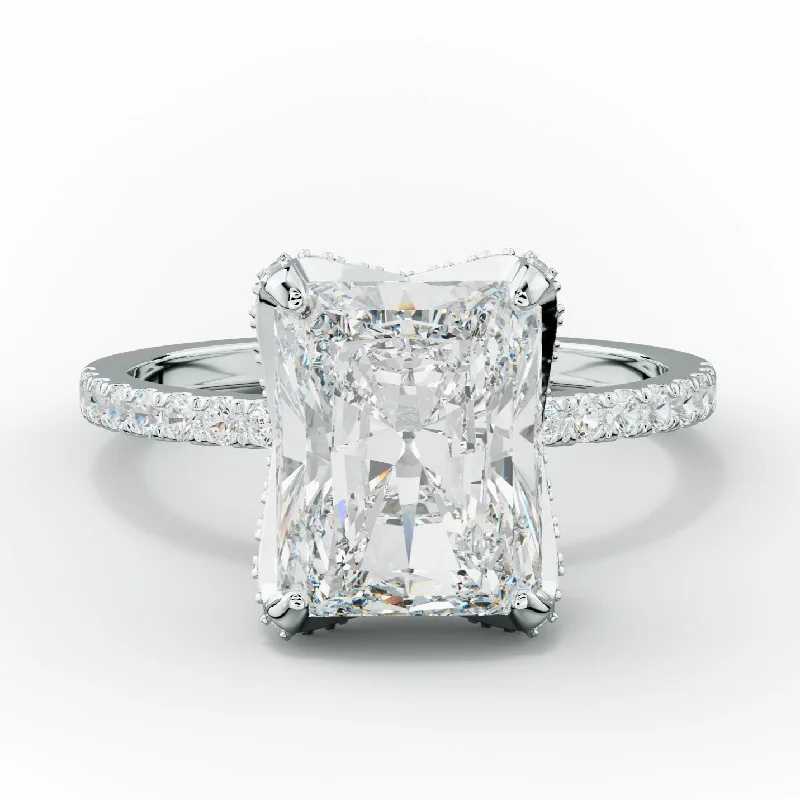 Women's engagement rings subtle-luxe-Charlotte Radiant Cut Diamond Engagement Ring