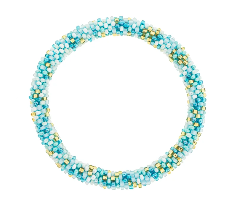 Unisex bracelets crafted-bead-8 inch Roll-On® Bracelet <br> Below Deck Speckled