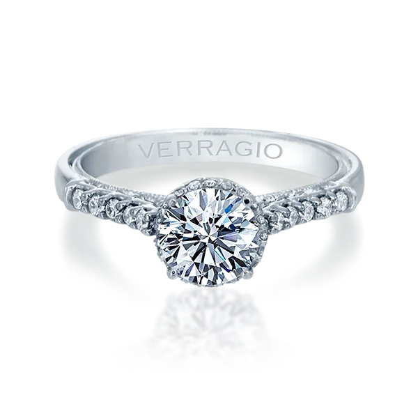 Women's engagement rings satin-band-Diamond Engagement Ring Verragio Renaissance Collection 916R7 1.40ctw