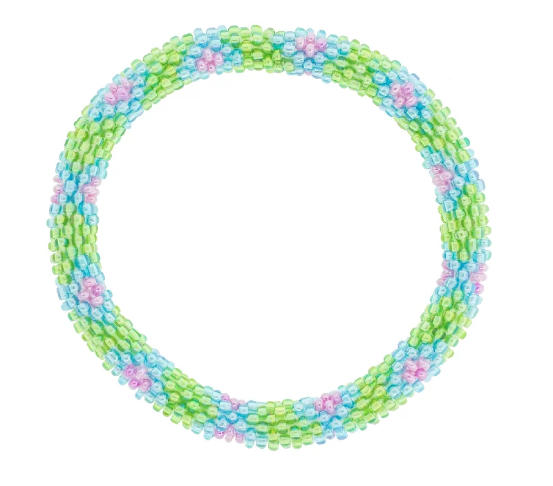 Unisex bracelets subtle-bead-8 inch Roll-On® Bracelet <br> Waterlily