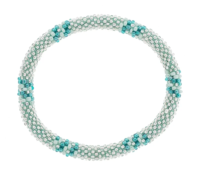 Unisex bracelets bold-stitch-Roll-On® Bracelet <br> Mint to Sparkle