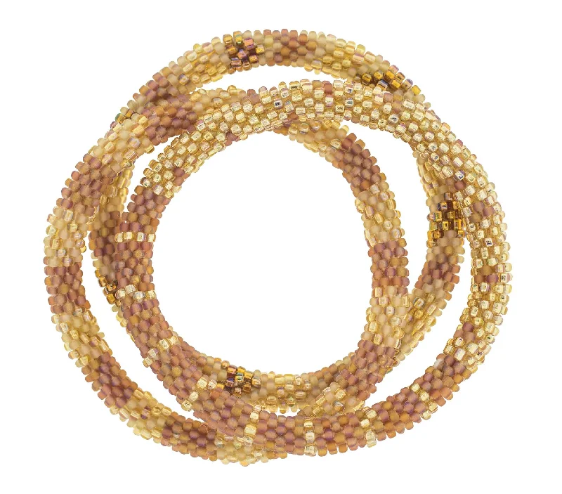 Unisex bracelets glowing-bead-8 inch Roll-On® Bracelets <br> Honey