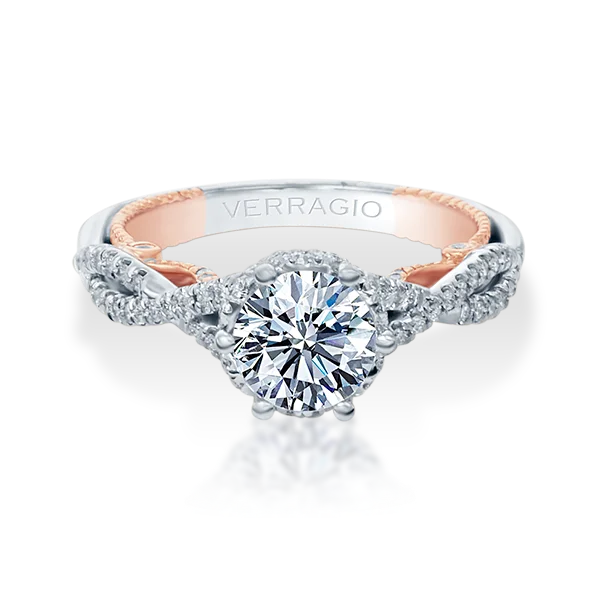 Women's engagement rings delicate-gemstone-Diamond Engagement Ring Verragio Insignia Collection 7091R-2WR 1.40ctw