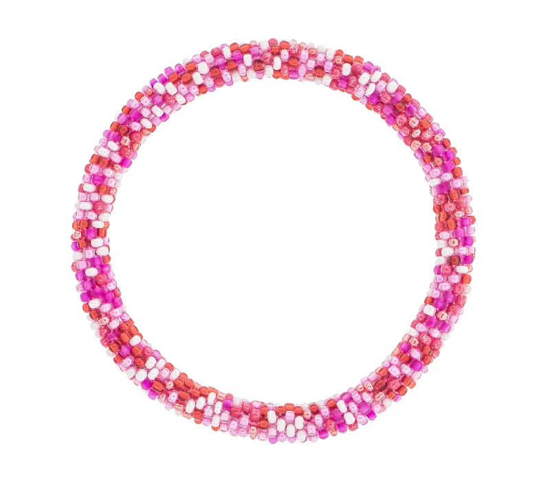 Unisex bracelets event-stone-8 inch Roll-On® Bracelet <br> Blooming Bouquet