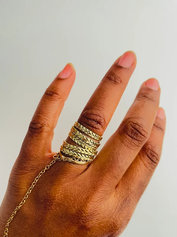 Women's rings event-ready-SALE Braid Ring