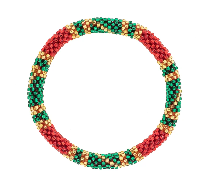 Unisex bracelets radiant-link-8 inch Roll-On® Bracelet <br> Christmas Cheer