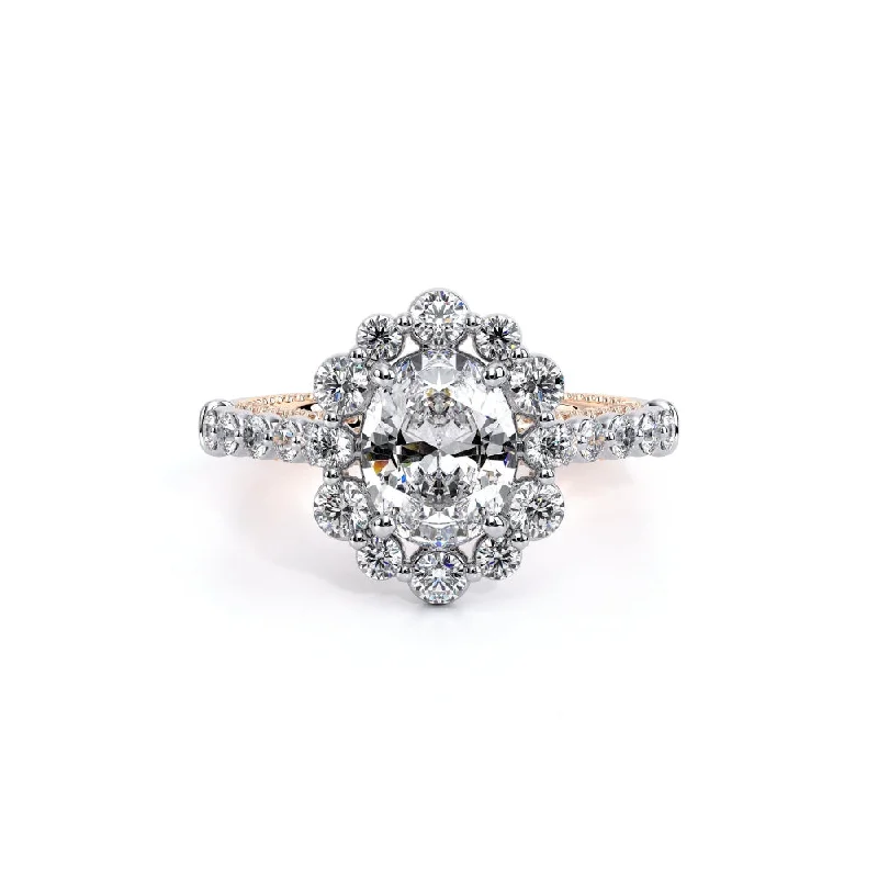 Women's engagement rings luminous-shine-Verragio Couture Collection Diamond Engagement Ring Lab Oval Diamond Center