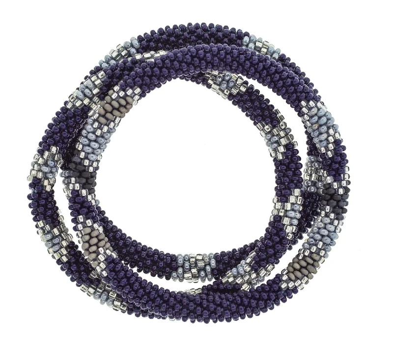 Unisex bracelets sleek-alloy-Roll-On® Bracelets <br> Indigo