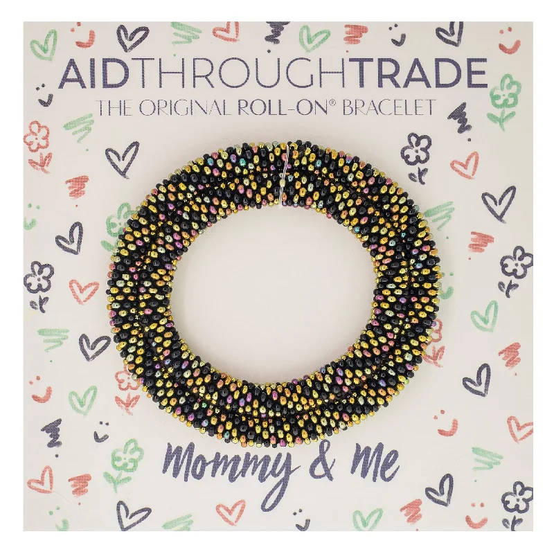 Unisex bracelets etched-pattern-Mommy & Me Roll-On® Bracelets <br> City Lights