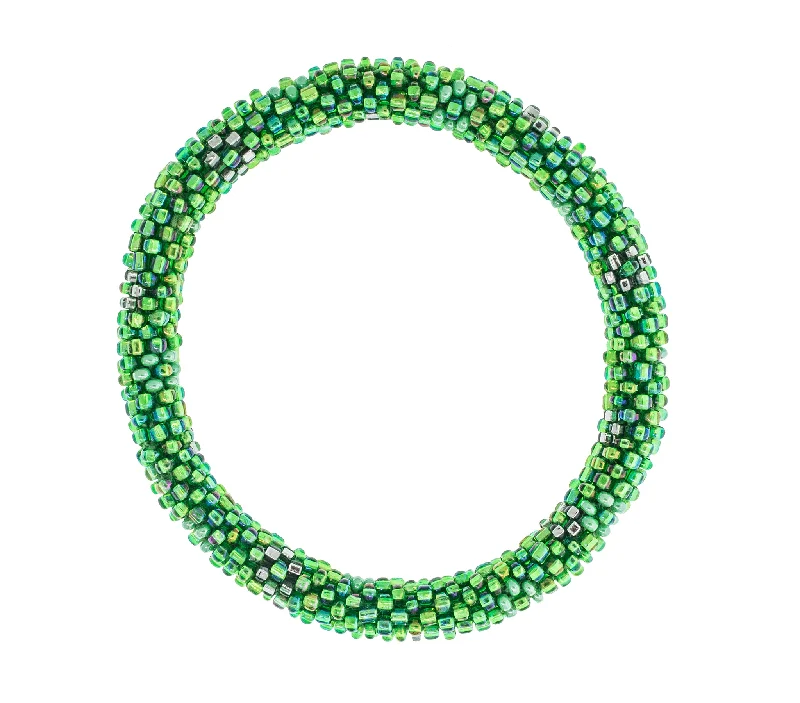 Unisex bracelets uncommon-bead-8 inch Roll-On® Bracelet <br> Green With Envy