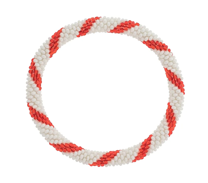 Unisex bracelets rugged-bead-Roll-On® Bracelet <br> Peppermint Bark