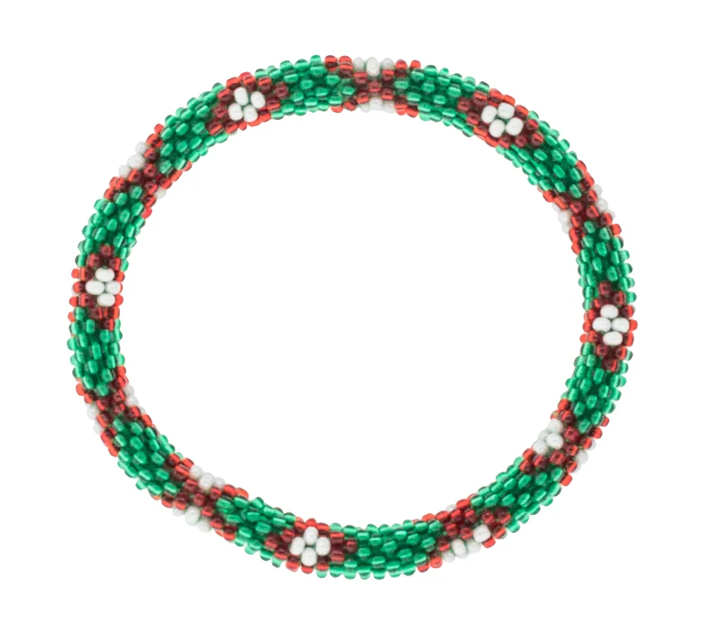 Unisex bracelets natural-weave-8 inch Roll-On® Bracelet <br> Sleigh Bells