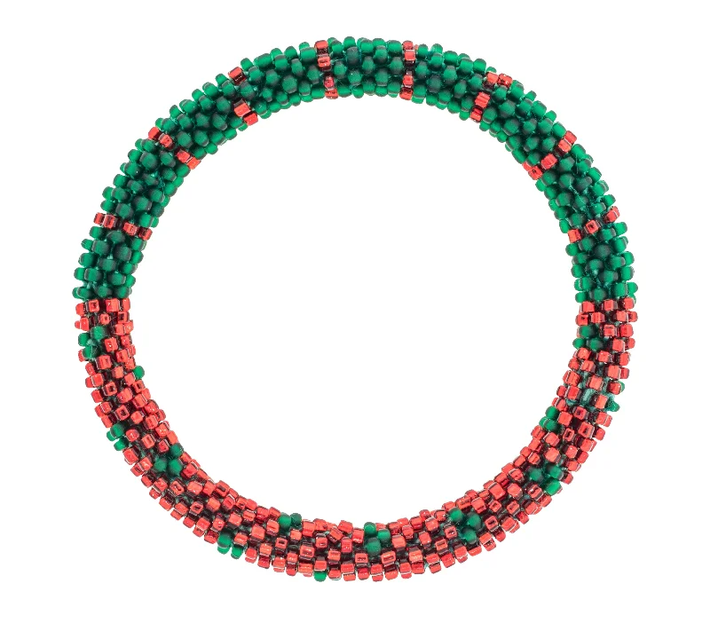 Unisex bracelets glowing-bead-8 inch Roll-On® Bracelet <br> Nutcracker