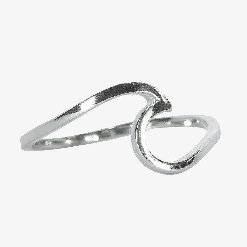 Women's rings crafted-chic-Wave Ring