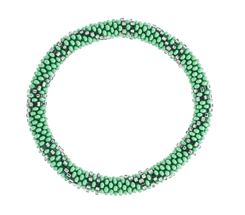 Unisex bracelets ornate-fit-8 inch Roll-On® Bracelet <br> Green Goddess