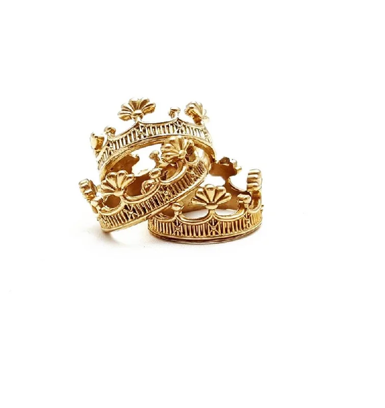 Women's rings petite-luxe-Crown Rings (Back In Stock January 2023)