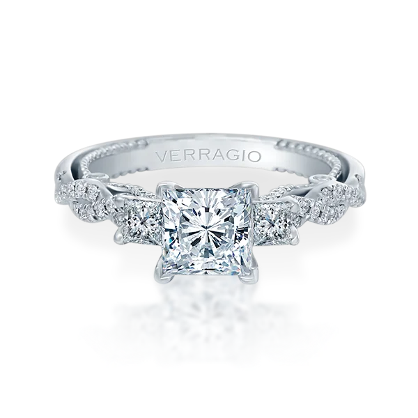 Women's engagement rings teal-diamond-Diamond Engagement Ring Verragio Insignia Collection 7074P 1.55ctw