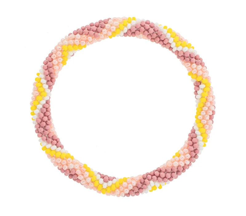 Unisex bracelets natural-weave-8 inch Roll-On® Bracelet <br> Sunburst