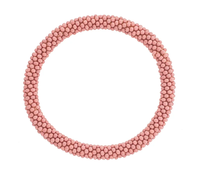 Unisex bracelets raw-stone-Roll-On® Bracelet <br> Dusty Rose