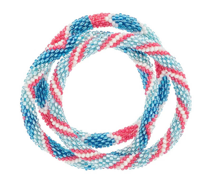 Unisex bracelets lasting-band-8 inch Roll-On® Bracelets <br> Firecracker