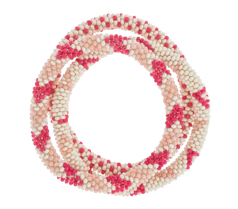 Unisex bracelets muted-shine-8 inch Roll-On® Bracelets <br> Flamingo