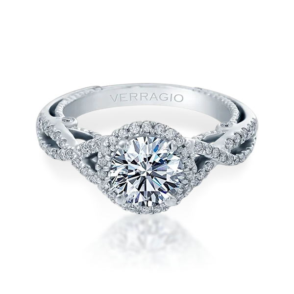 Women's engagement rings slender-shank-Diamond Engagement Ring Verragio Insignia Collection 7070R 1.45ctw