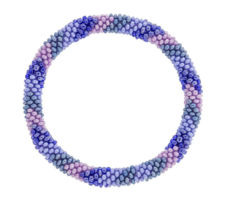 Unisex bracelets gritty-vibe-8 inch Roll-On® Bracelet <br> Purple Up